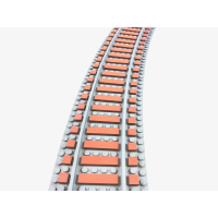 Ballast Plaat R120 Set - 8 stuks voor 8 R120 bochten